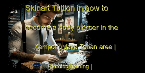 Skinart Tuition in how to become a body piercer in the Kampong Java Teban area | PiercingTraining | PiercingClasses | SkinartTraining-Singapore